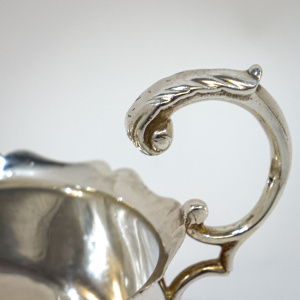 Victorian Silver Sauce Boat