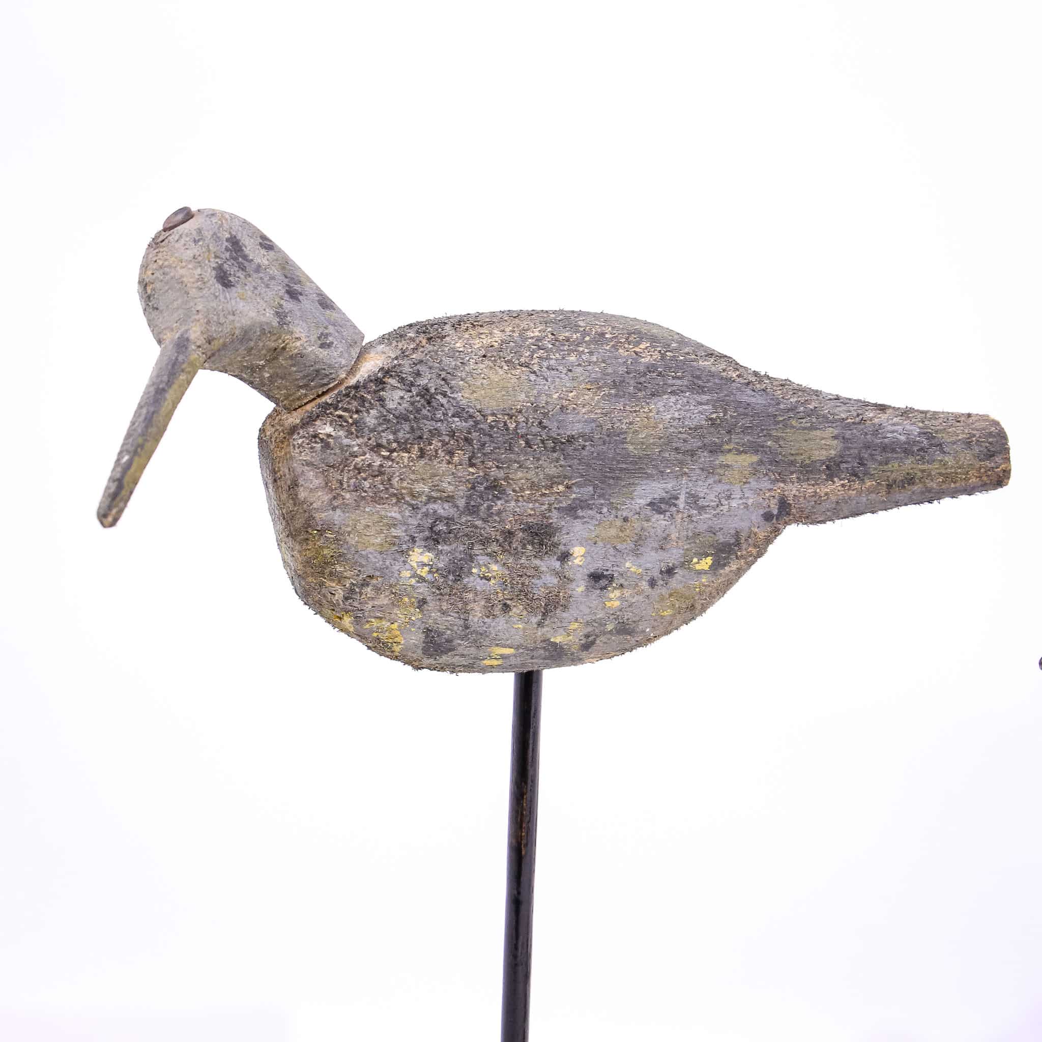 Scarce Pair of Decoy Shore Birds