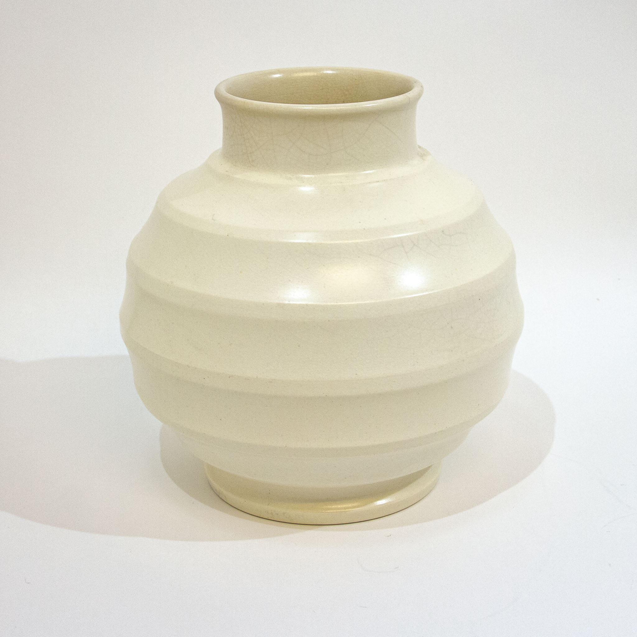 Keith Murray Moonstone Football Vase