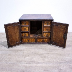 Early 18th Century Marquetry Table Cabinet