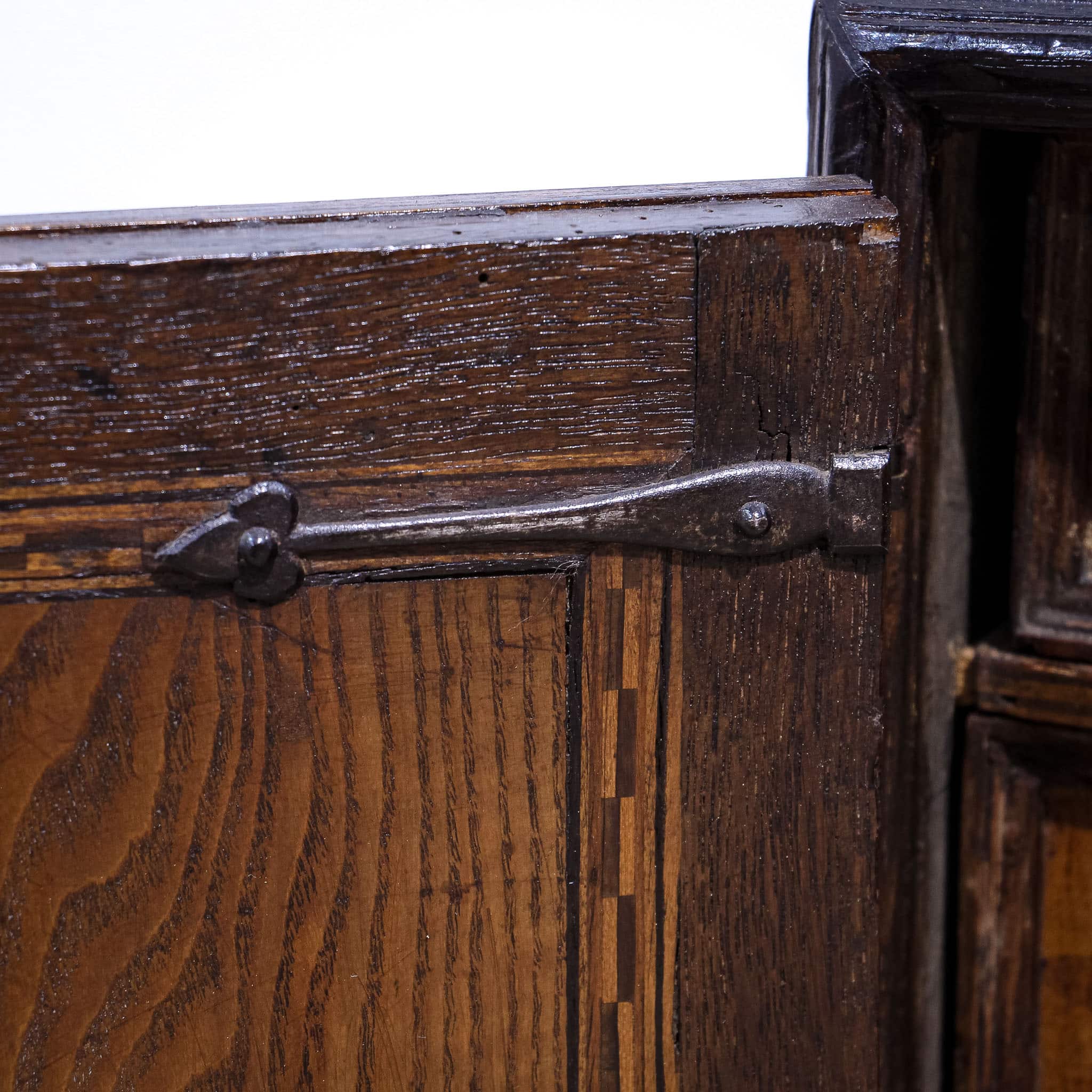 Early 18th Century Marquetry Table Cabinet