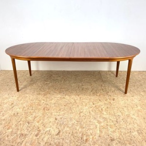 Mid Century Danish Rosewood Dining Table By Johannes Andersen