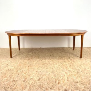Mid Century Danish Rosewood Dining Table By Johannes Andersen