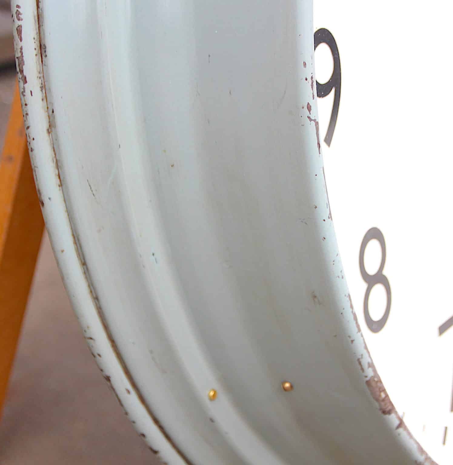 Classic British Factory Style Large Wall Clock By Magenta