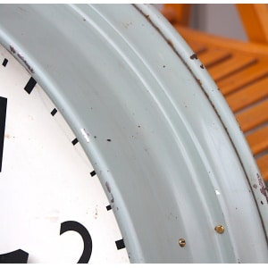 Classic British Factory Style Large Wall Clock By Magenta