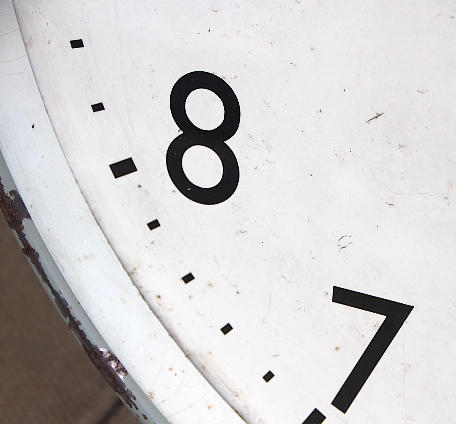 Classic British Factory Style Large Wall Clock By Magenta