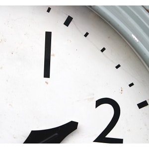 Classic British Factory Style Large Wall Clock By Magenta