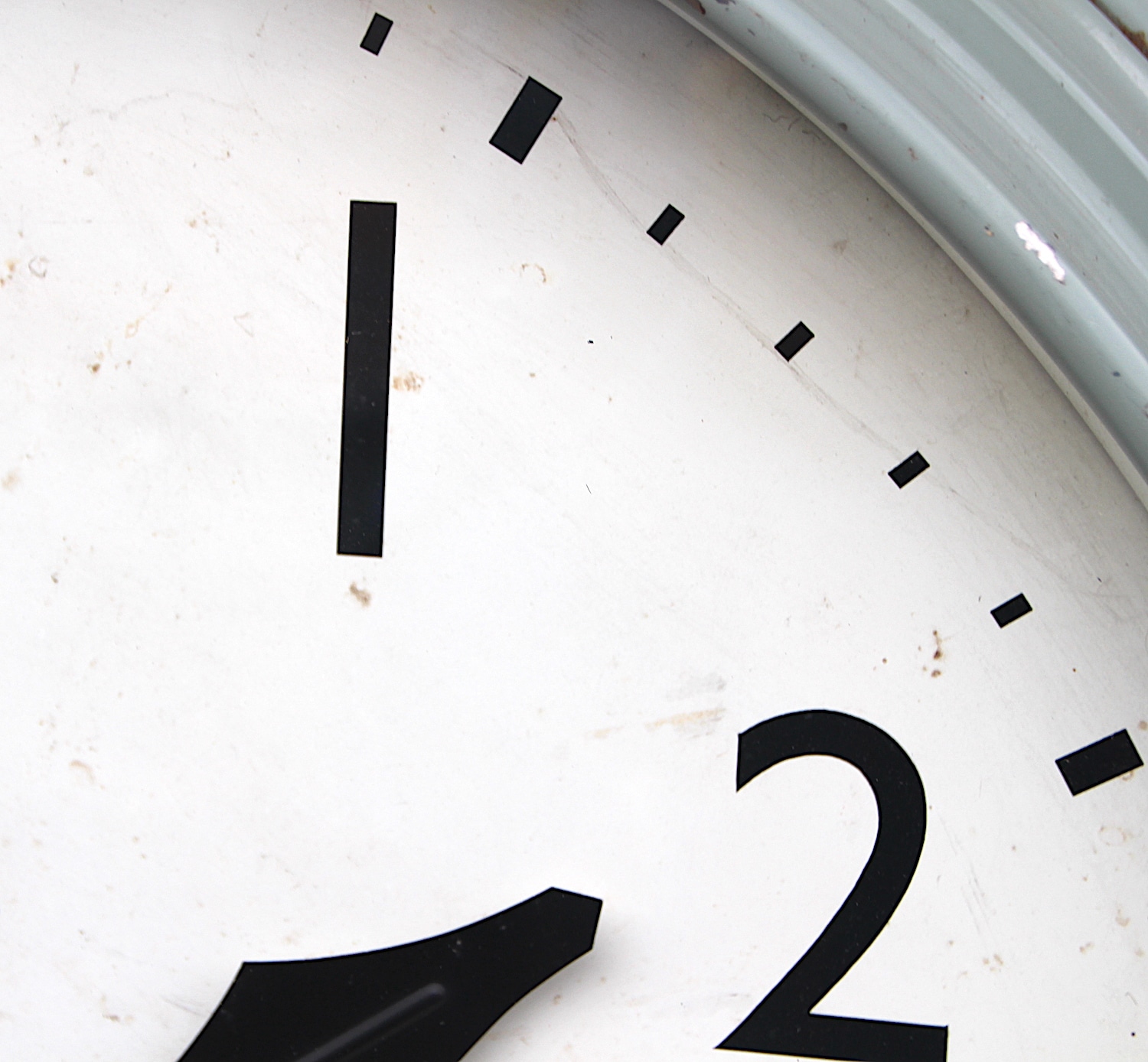 Classic British Factory Style Large Wall Clock By Magenta