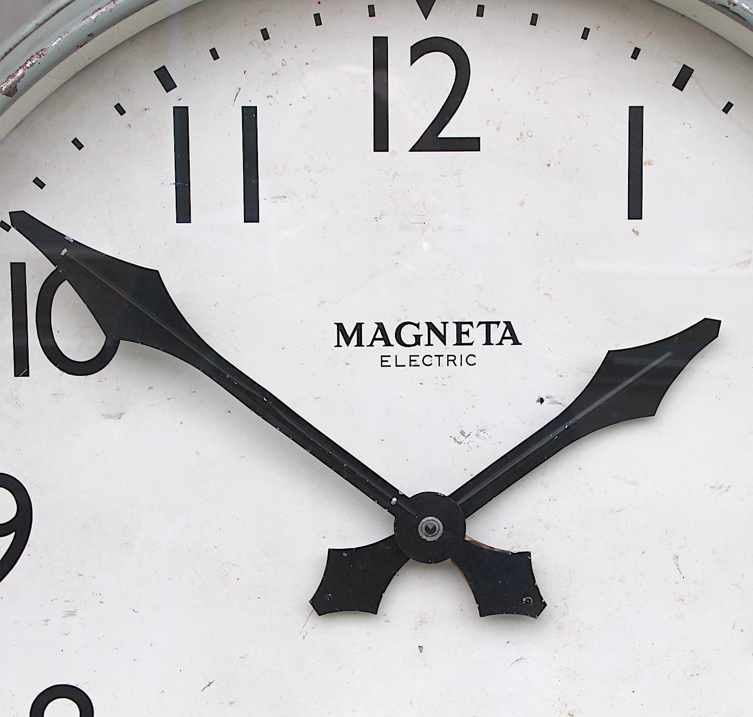 Classic British Factory Style Large Wall Clock By Magenta