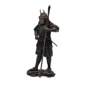 Bronze Sculpture - Japanese Samurai Warrior