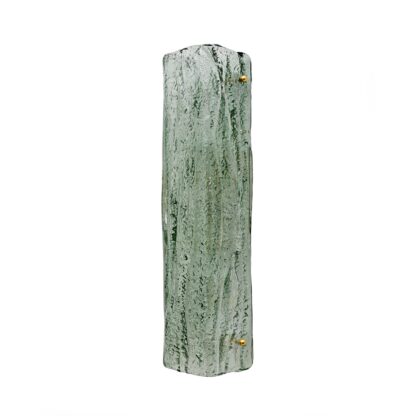 Pair of Mazzega-Style Aquamarine Murano Glass Sconces - Image 8