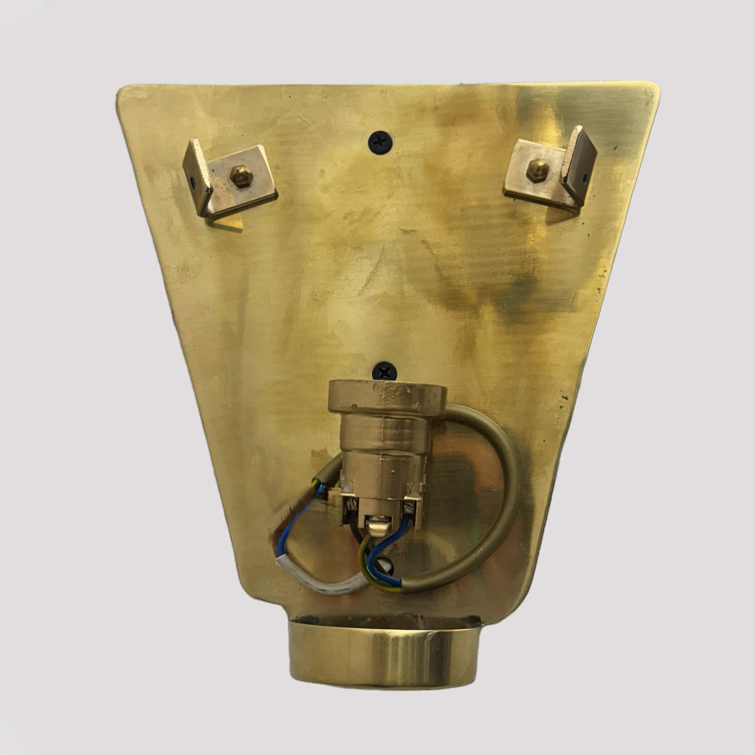 Pair of Mid-century Modern Italian "Rostrato" Murano Glass Sconces