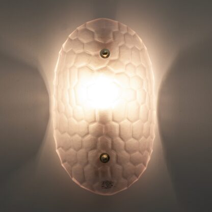 Pair of Modern Light Pink Murano Glass Sconces - Image 6