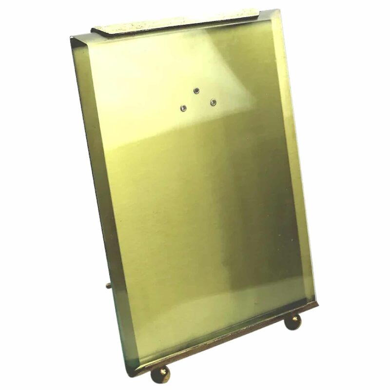A rare mid century retro modernist Italian Photo Frame by Tommaso Barbi 1950-70