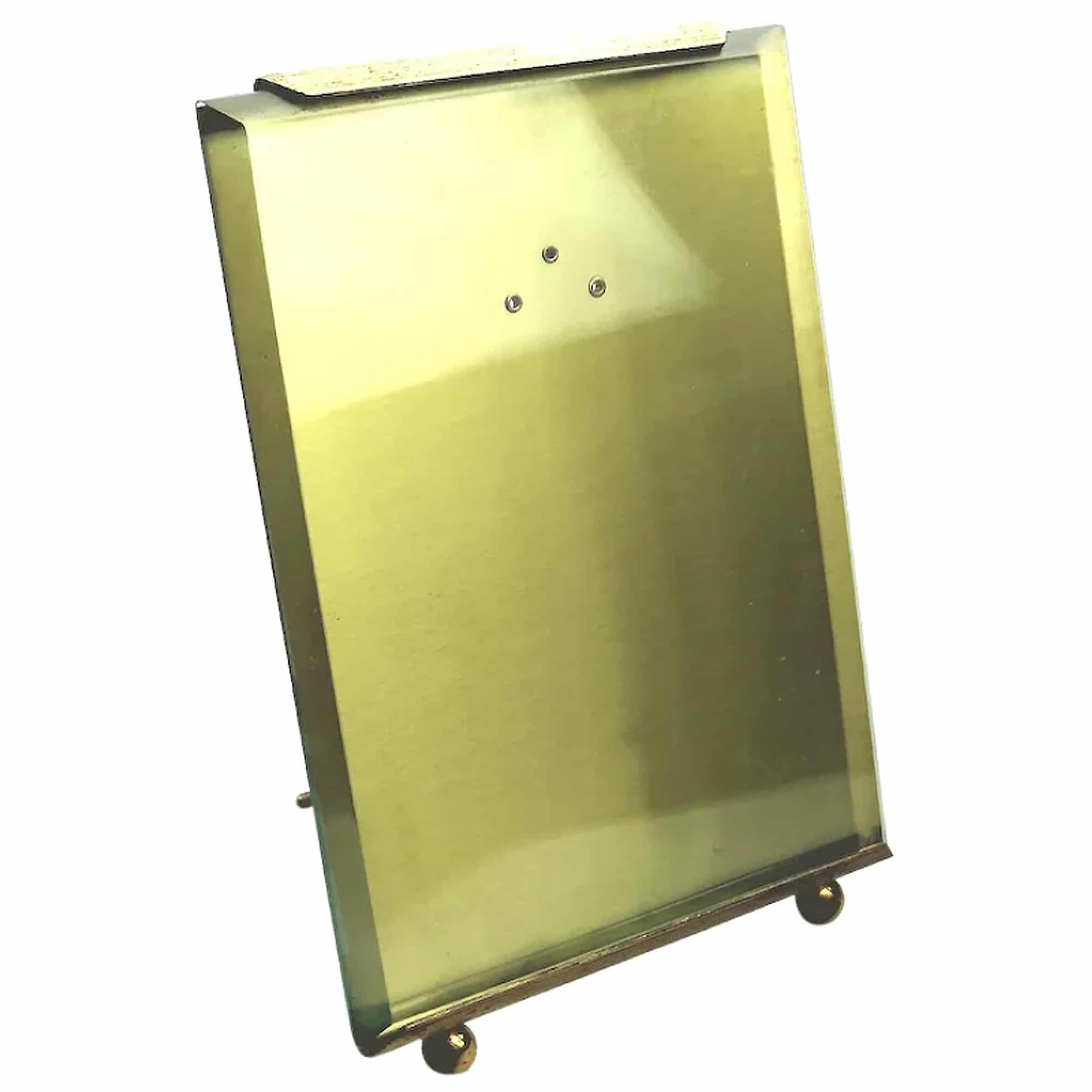A rare mid century retro modernist Italian Photo Frame by Tommaso Barbi 1950-70
