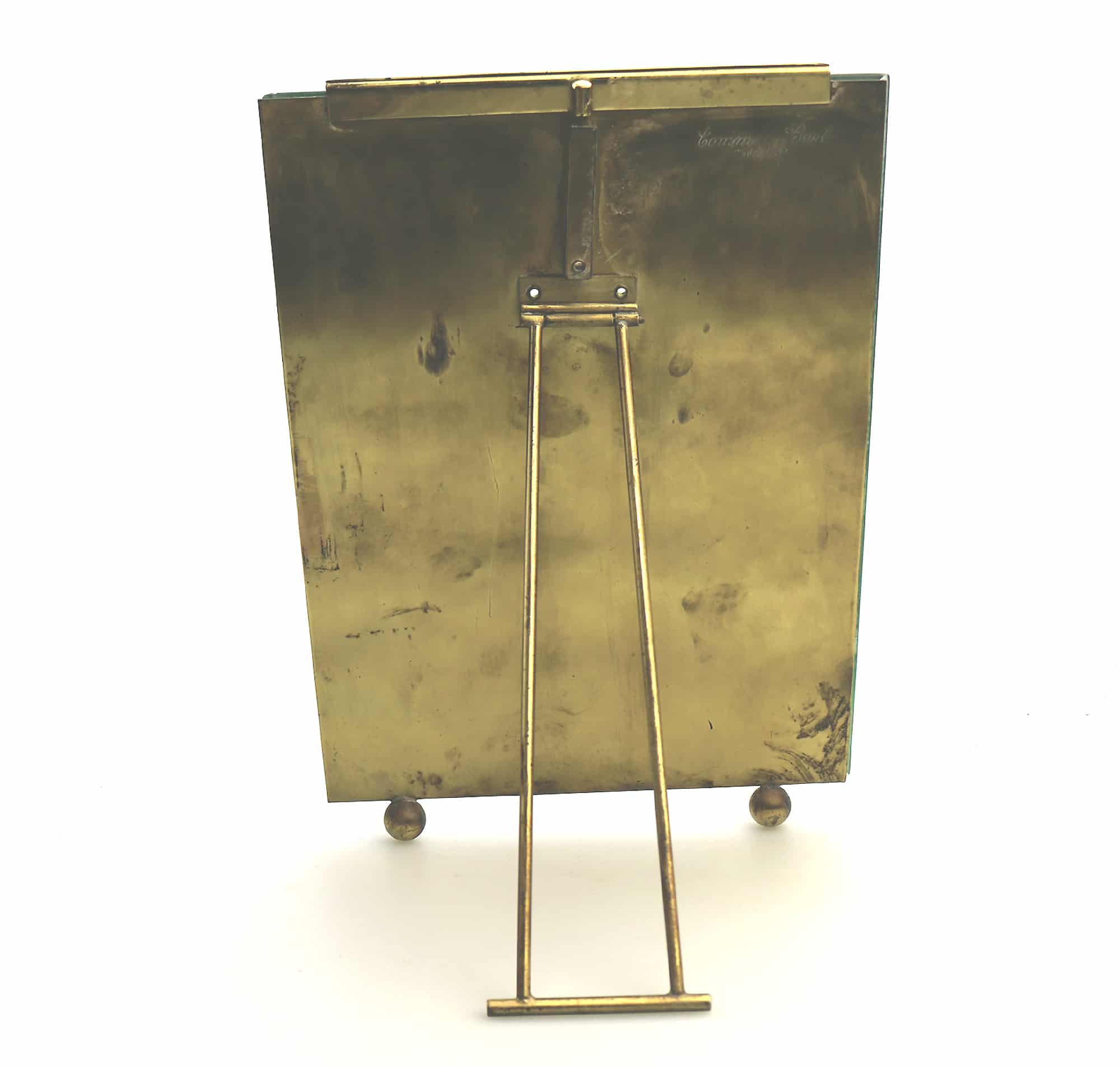 A rare mid century retro modernist Italian Photo Frame by Tommaso Barbi 1950-70