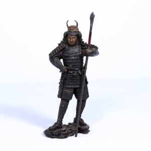 Bronze Sculpture - Japanese Samurai Warrior