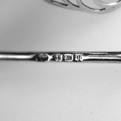 An antique solid silver & cut glass novelty Devil Cayenne Pepper Bottle C.1915 - Image 8