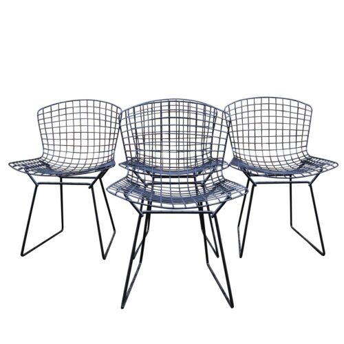 Mid Century 420c Side Chairs By Harry Bertoia For Knoll, 1950s (x4)