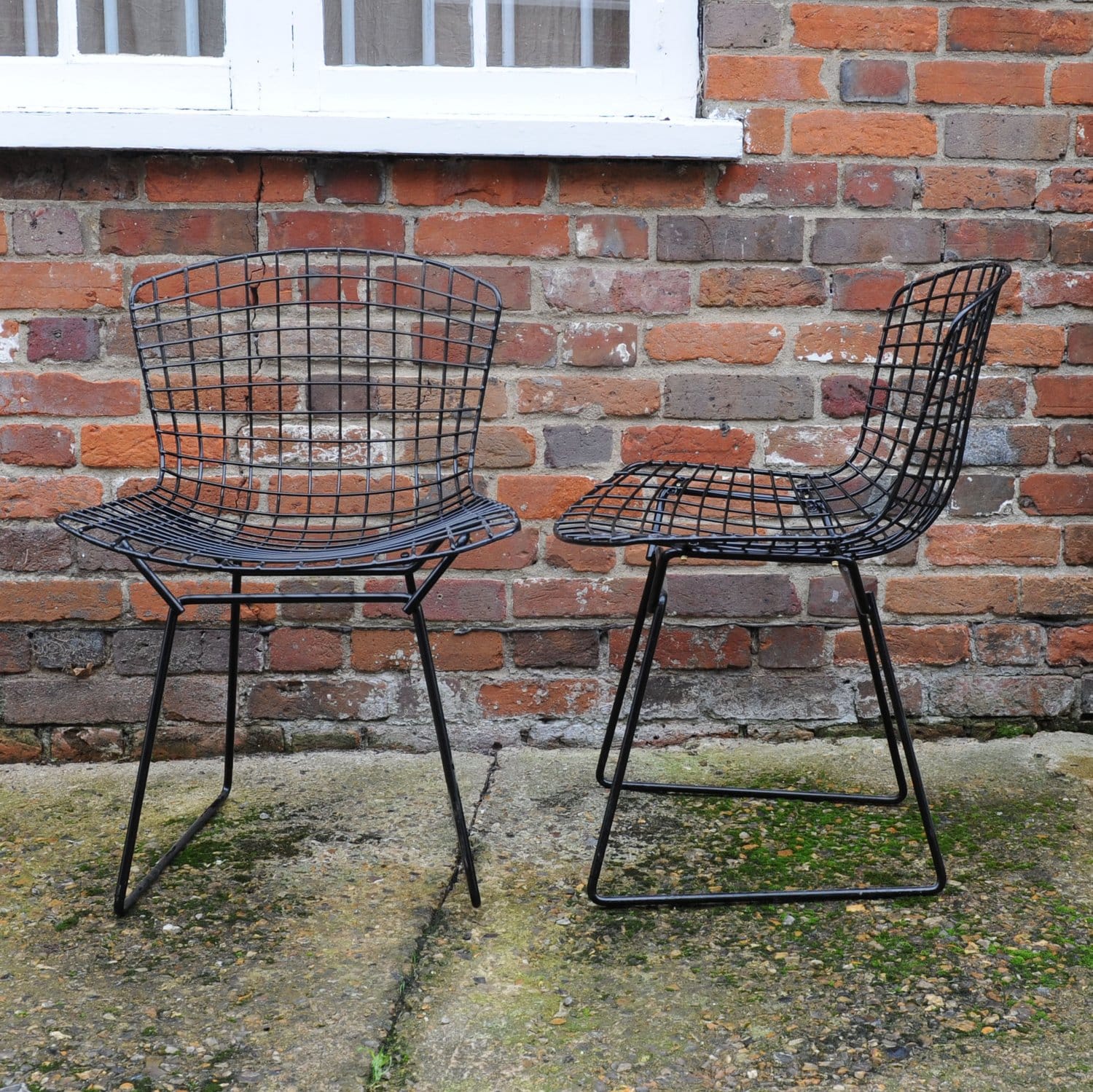 Mid Century 420c Side Chairs By Harry Bertoia For Knoll, 1950s (x4)