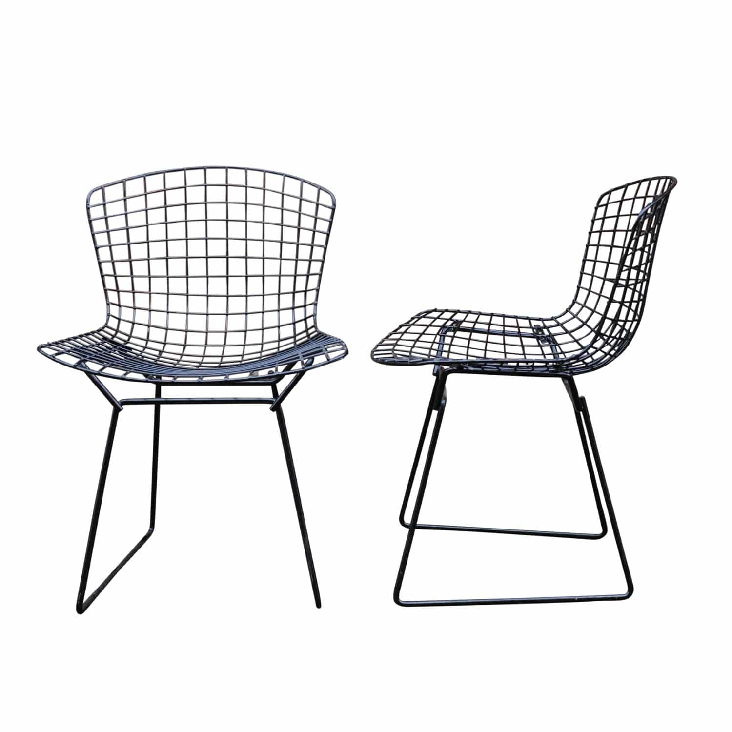 Mid Century 420c Side Chairs By Harry Bertoia For Knoll, 1950s (x4)