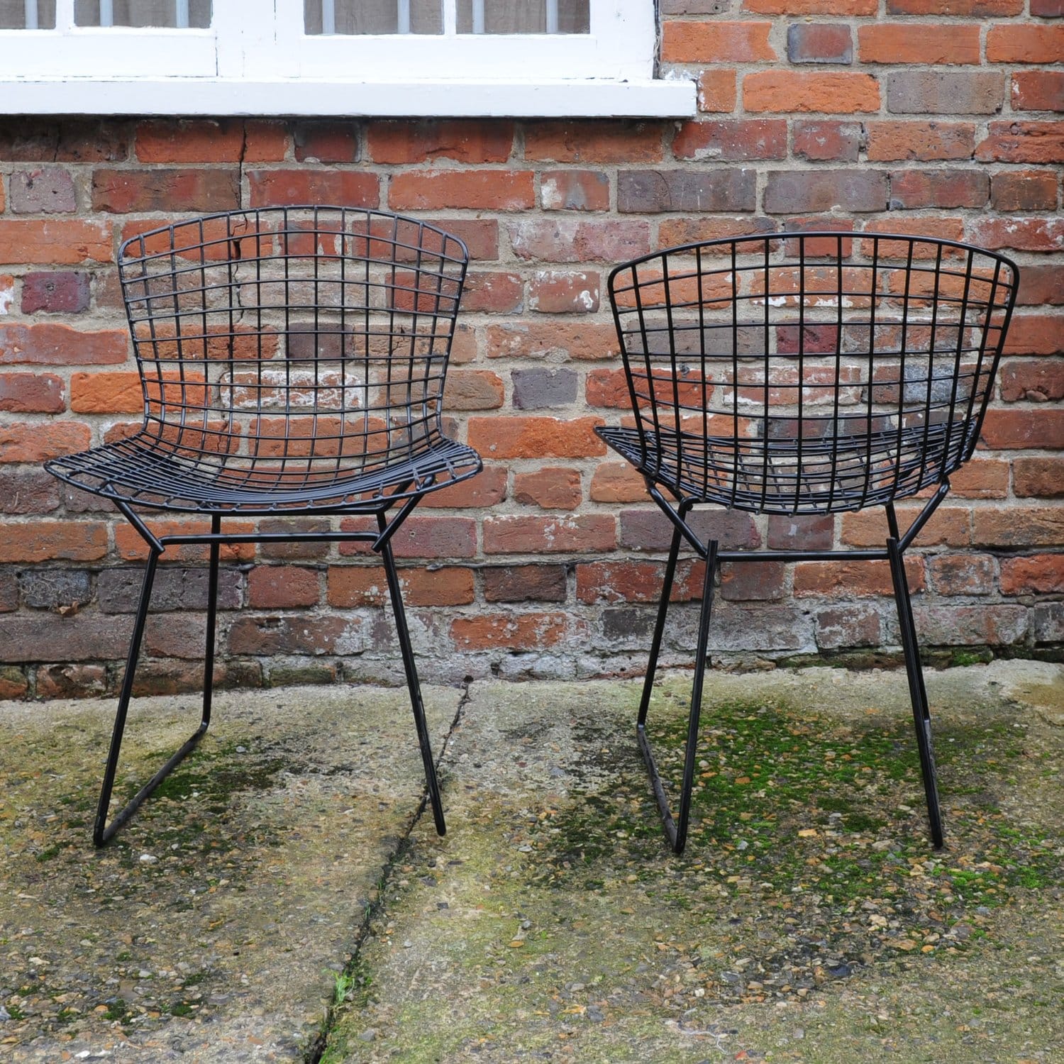 Mid Century 420c Side Chairs By Harry Bertoia For Knoll, 1950s (x4)