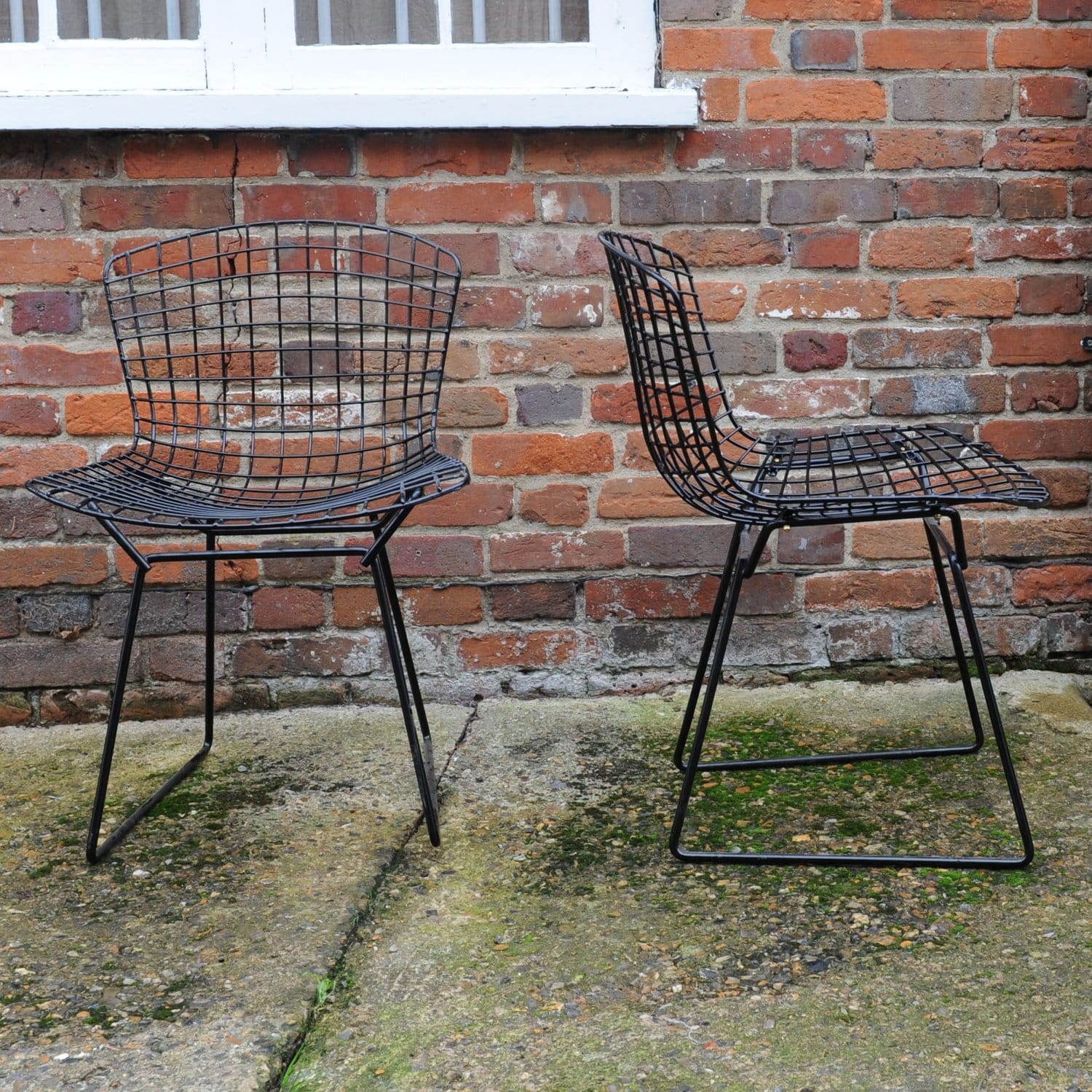 Mid Century 420c Side Chairs By Harry Bertoia For Knoll, 1950s (x4)
