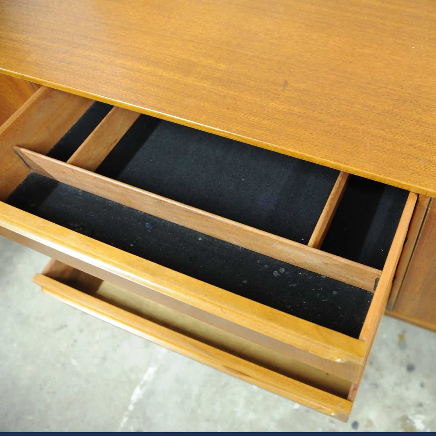 Vintage Teak Sideboard By Tom Robertson For McIntosh, 1960s