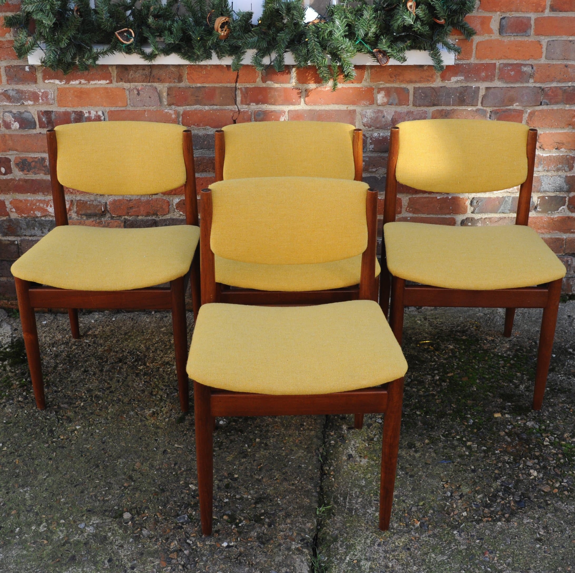 Vintage Danish Dining Chairs By Finn Juhl For France & Søn, 1960s, Set Of 4