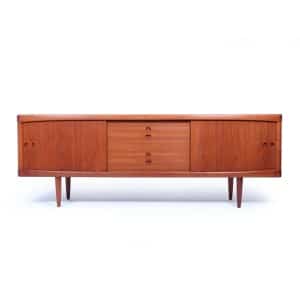 Mid Century Danish Teak Sideboard By H W Klien For Bramin