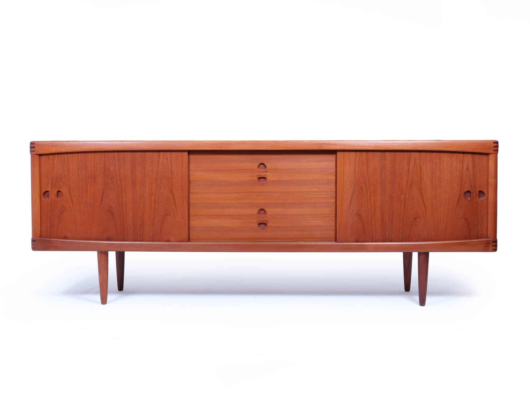 Mid Century Danish Teak Sideboard By H W Klien For Bramin