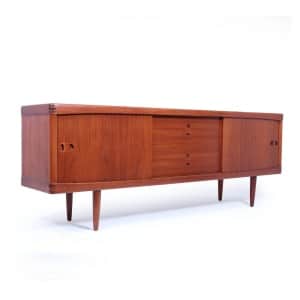 Mid Century Danish Teak Sideboard By H W Klien For Bramin