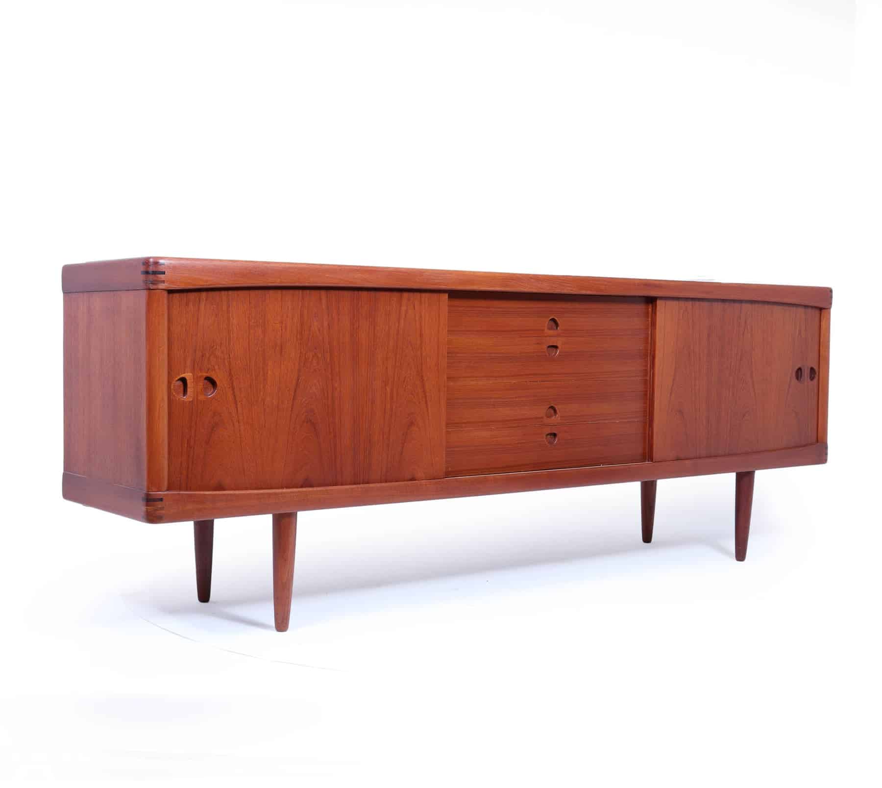 Mid Century Danish Teak Sideboard By H W Klien For Bramin