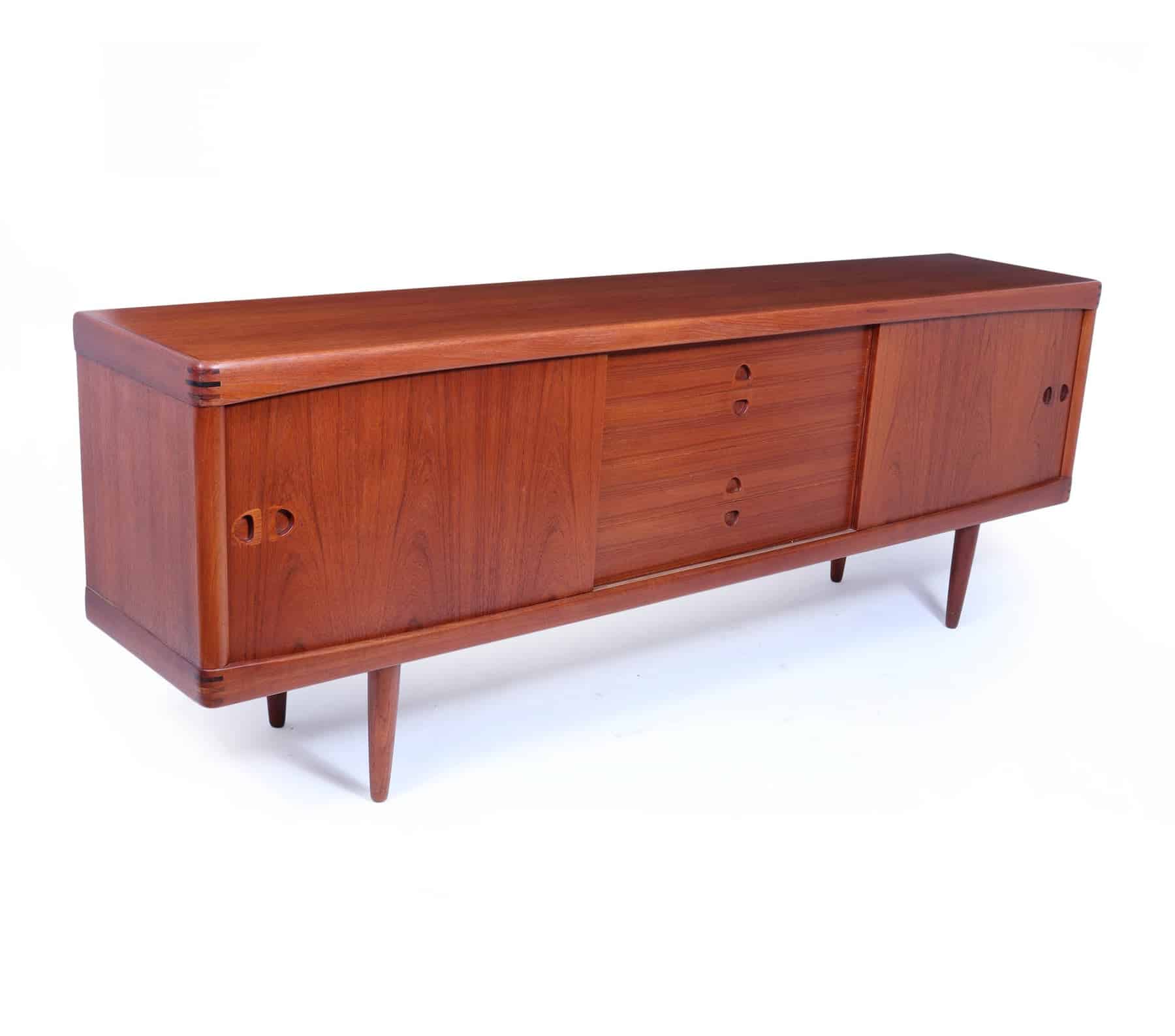 Mid Century Danish Teak Sideboard By H W Klien For Bramin