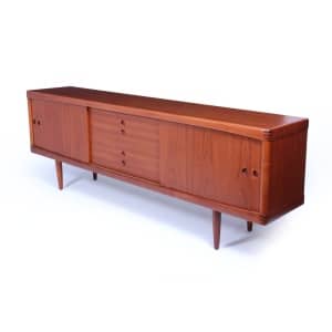 Mid Century Danish Teak Sideboard By H W Klien For Bramin