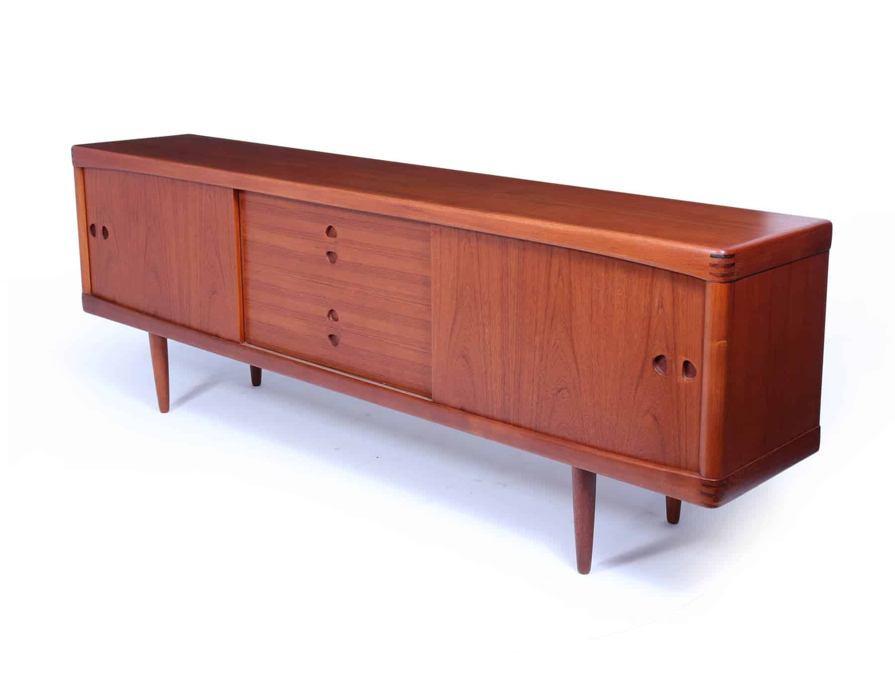 Mid Century Danish Teak Sideboard By H W Klien For Bramin