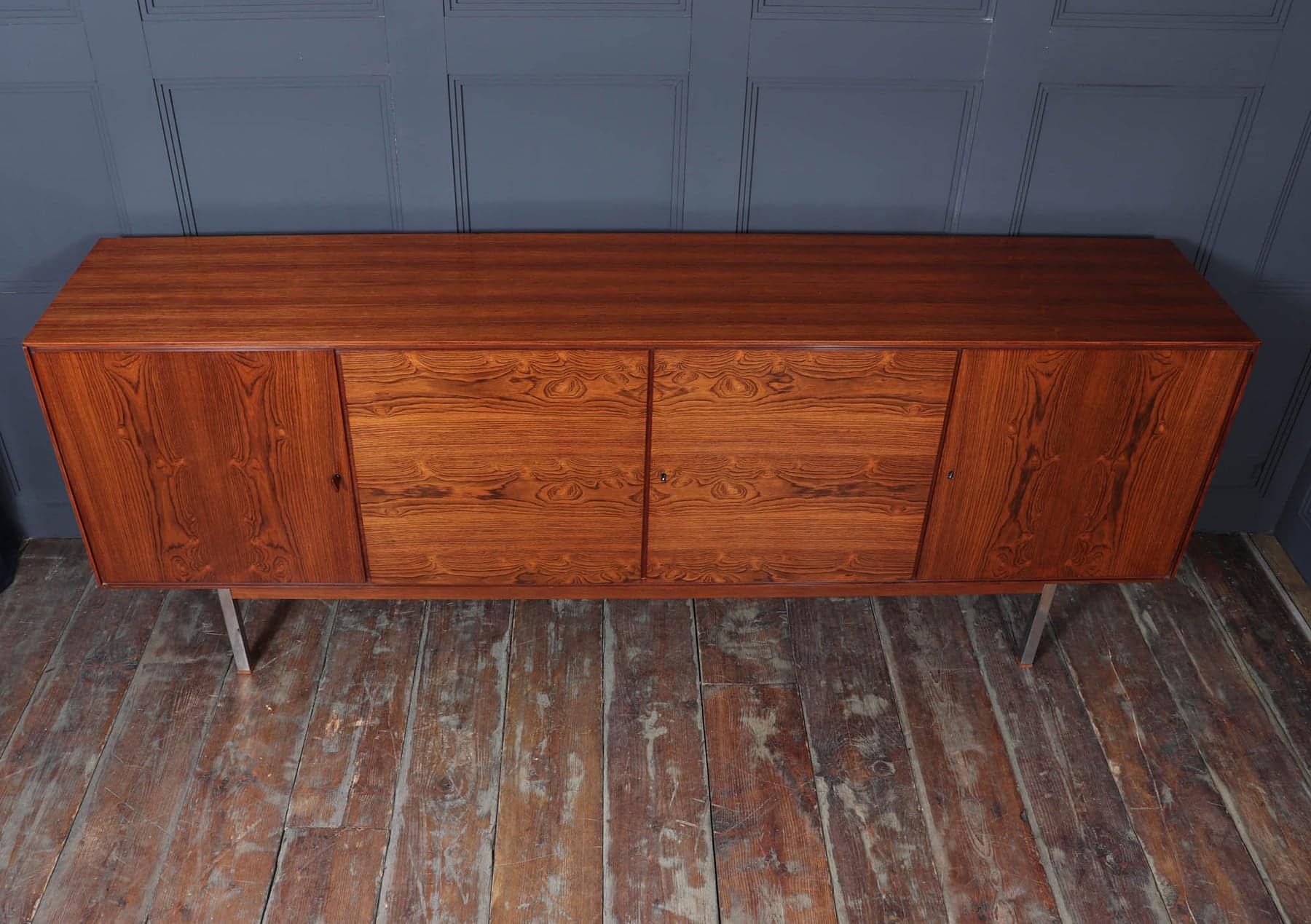 Mid Century Swiss Rosewood Sideboard C1960