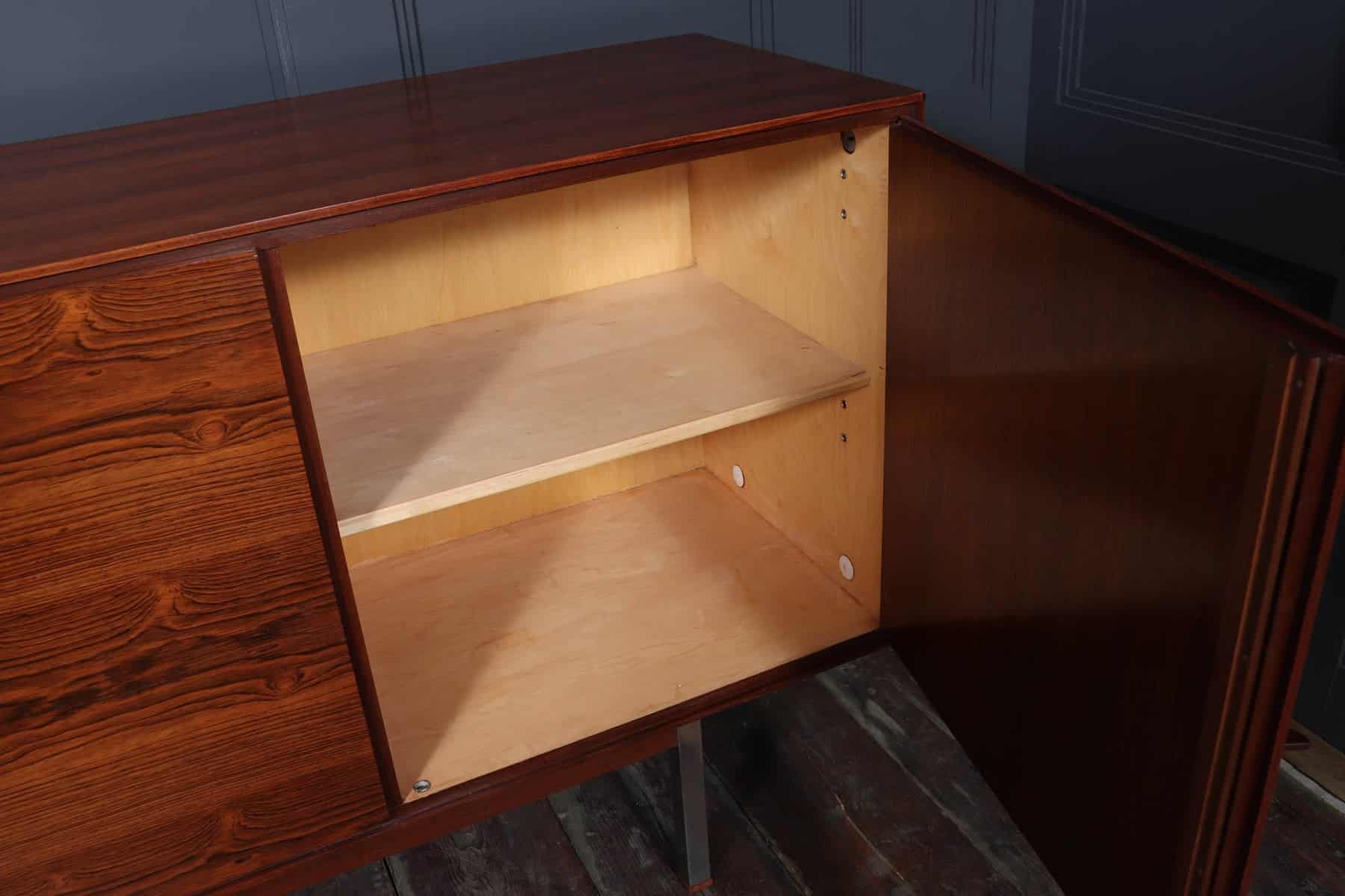 Mid Century Swiss Rosewood Sideboard C1960