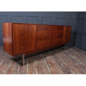 Mid Century Swiss Rosewood Sideboard C1960
