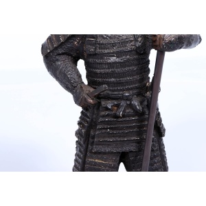 Bronze Sculpture - Japanese Samurai Warrior