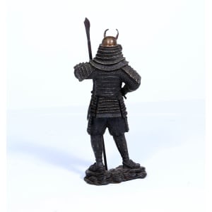 Bronze Sculpture - Japanese Samurai Warrior