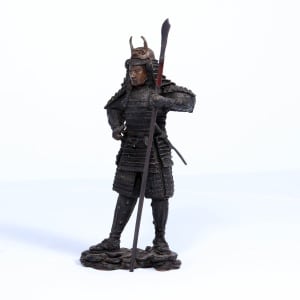 Bronze Sculpture - Japanese Samurai Warrior