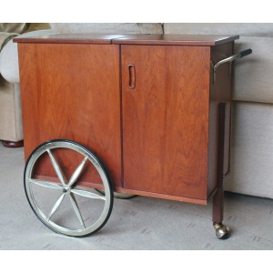 Mid Century Bar Cart