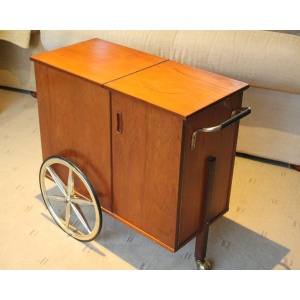 Mid Century Bar Cart