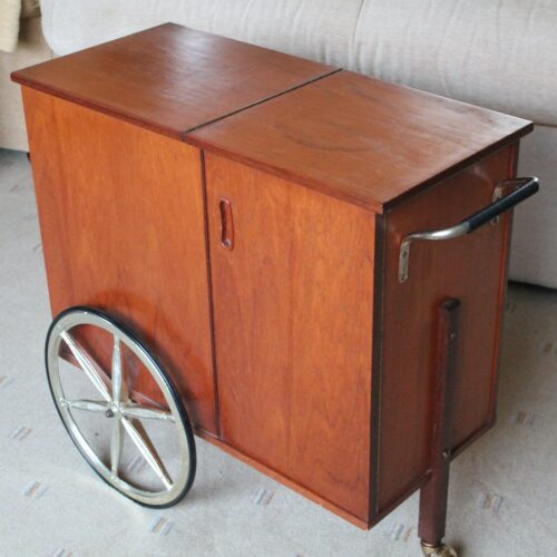 Mid Century Bar Cart