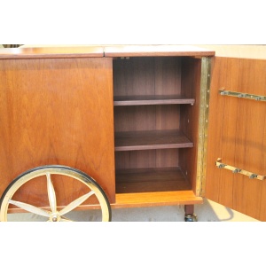 Mid Century Bar Cart
