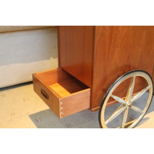 Mid Century Bar Cart