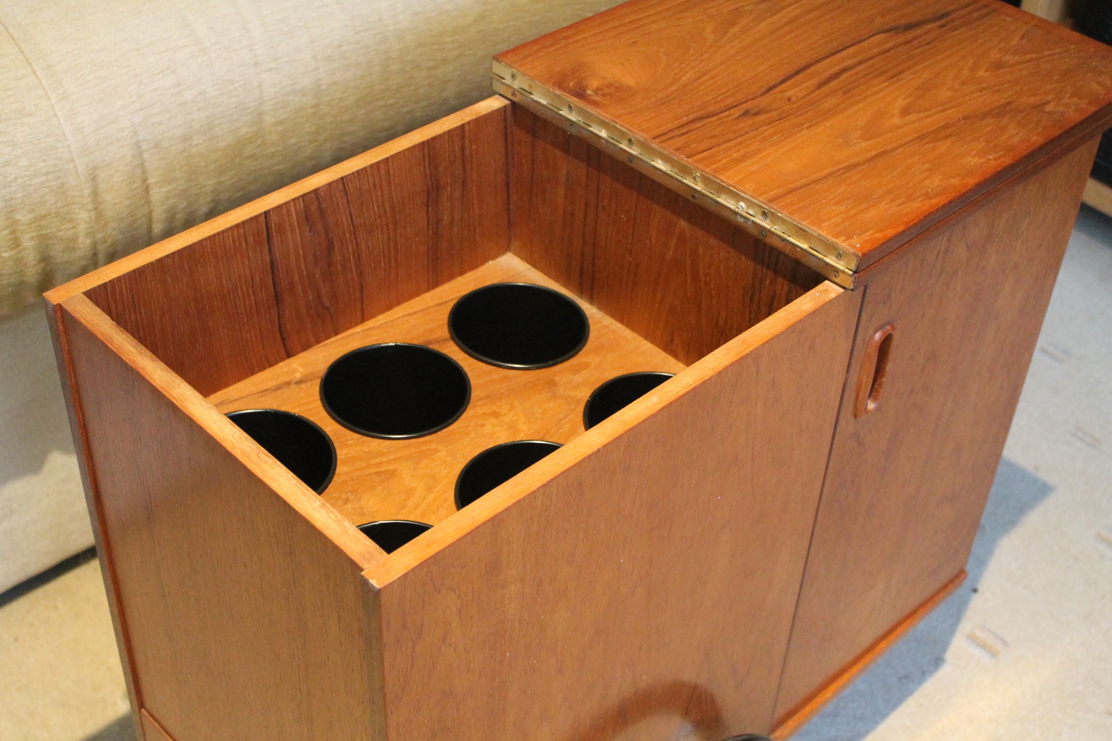 Mid Century Bar Cart