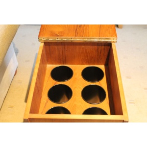 Mid Century Bar Cart