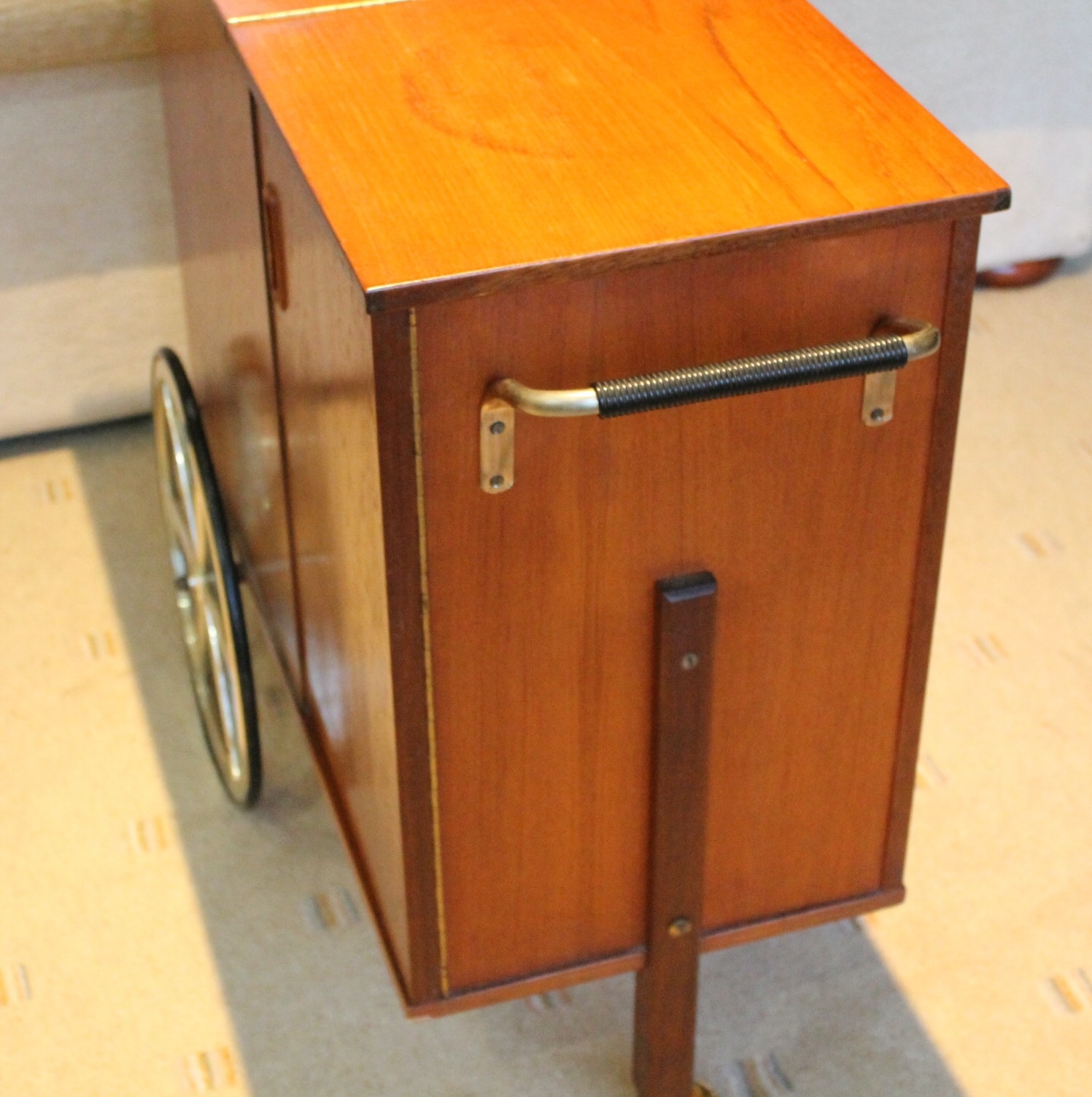 Mid Century Bar Cart